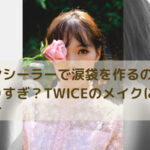 コンシーラーで涙袋作るのはやりすぎ？TWICEのメイクについて解説